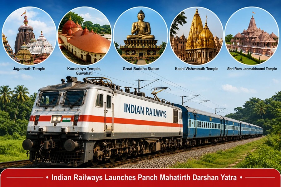 Indian Railways Launches Panch Mahatirth Darshan Yatra 2026: Price, Destinations and Booking Guide