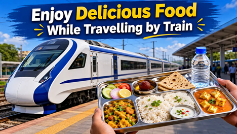 Enjoy Delicious Food While Travelling by Train